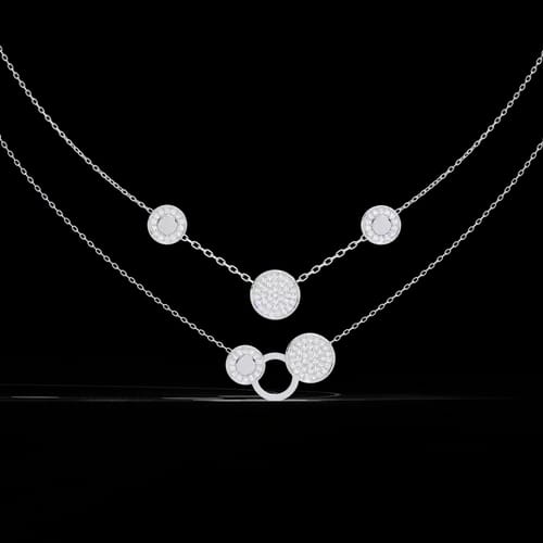 Orbit Diamond Necklace 1