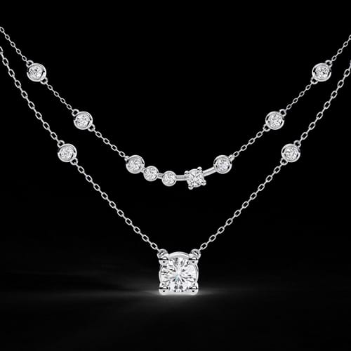 Radiance Solitaire Necklace 1