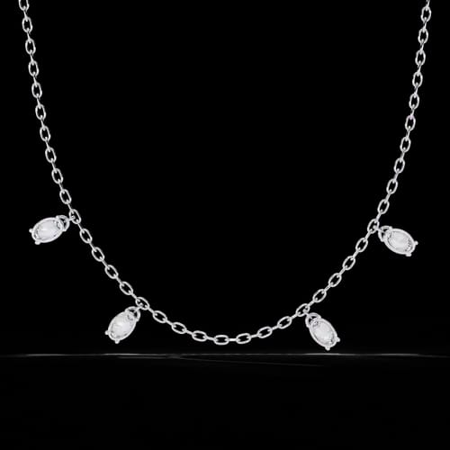 Ellara Diamond Fringe Necklace 2