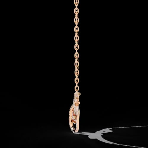 Liaison Diamond Knot Necklace 3
