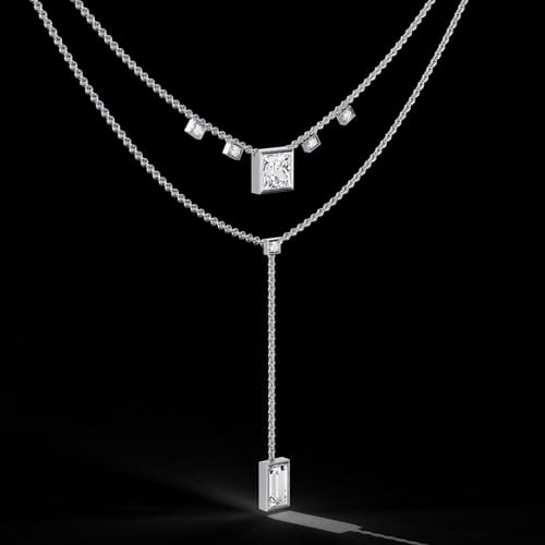 Astoria Layered Deco Lariat 3