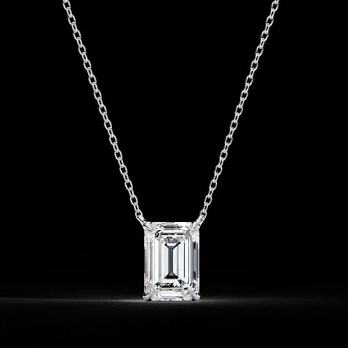 Floating Emerald-Cut 1