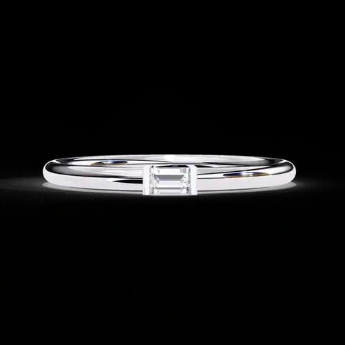 Linear Baguette Ring 1