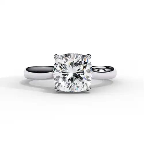 Luna Cushion Solitaire 1