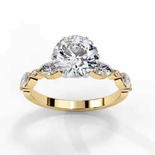 Round Petal Ring 3