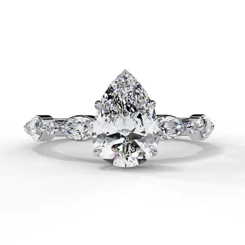 Oval Petal Ring 1
