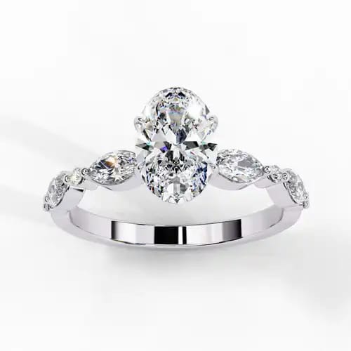 Pear Petal Ring 2