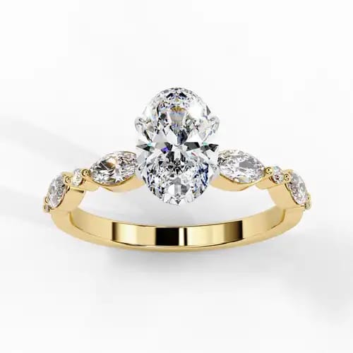 Pear Petal Ring 3
