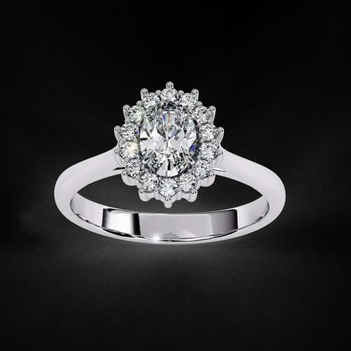Heirloom Oval Halo 3