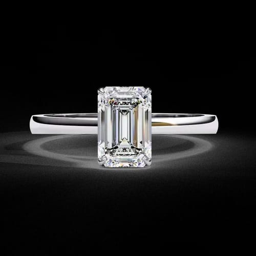 Luna Emerald Solitaire 1