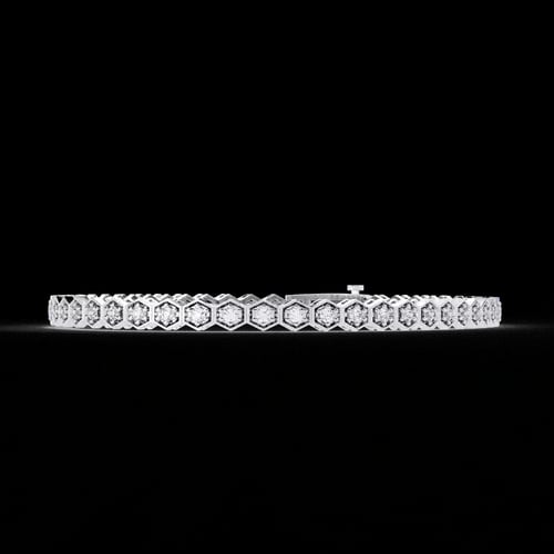 Honeycomb Tennies Bracelet