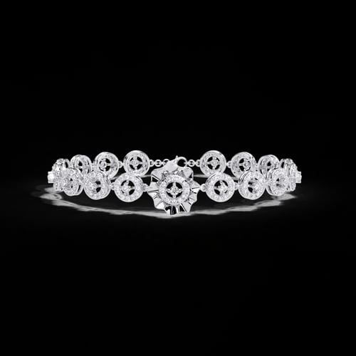 Floral Halo Bracelet