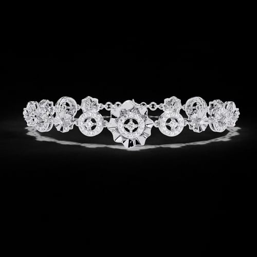 Chrono Bloom Diamond Bracelet