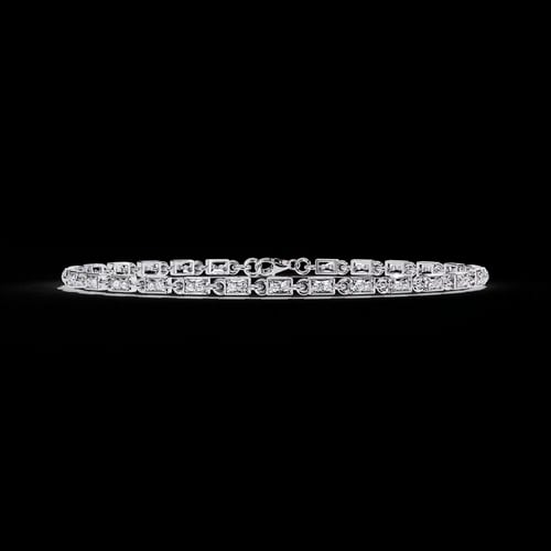 Radiant Symphony Diamond Bracelet