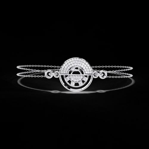 Celestial Orbit Diamond Bracelet
