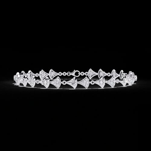 Aurora Arrows Diamond Bracelet