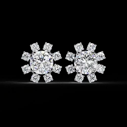 Starburst Diamond Studs