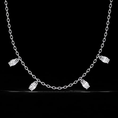 Ellara Diamond Fringe Necklace