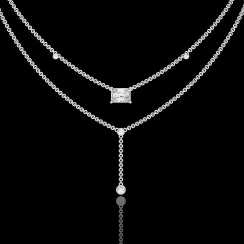 Sovereign Princess & Lariat Necklace