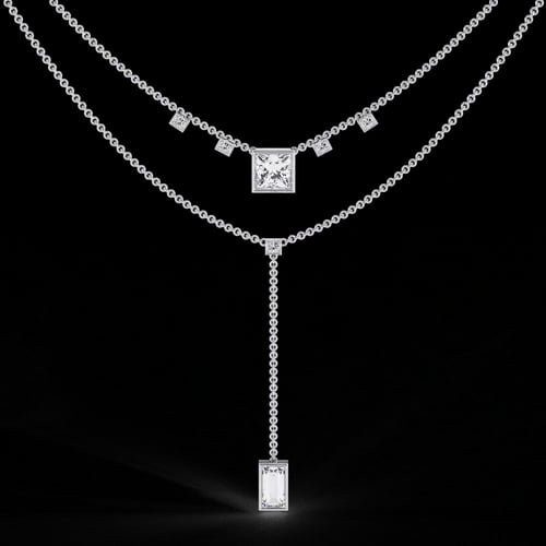 Astoria Layered Deco Lariat