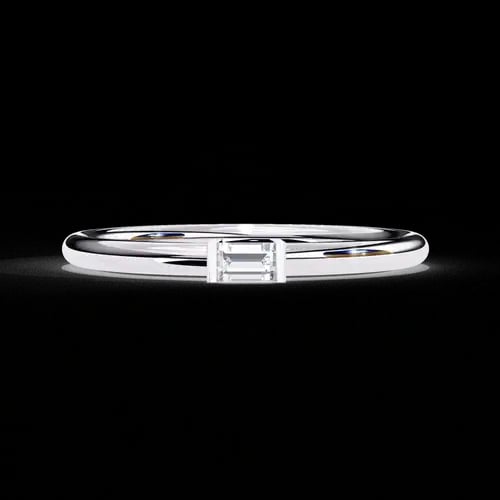 Linear Baguette Ring