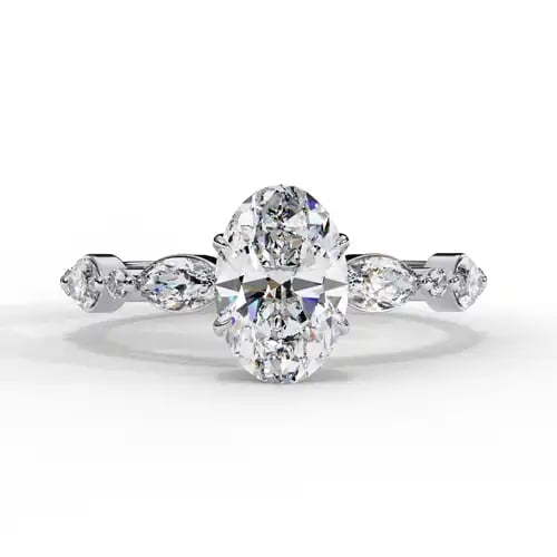 Pear Petal Ring