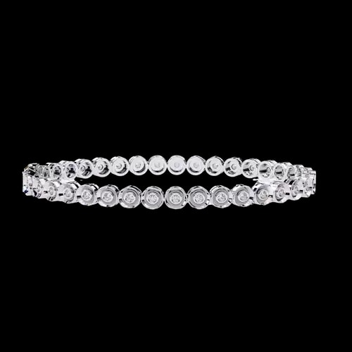 Blossom Wreat Diamond Bangle