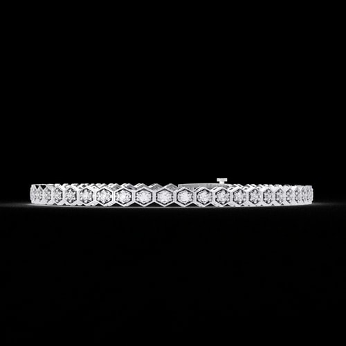 Honeycomb Tennies Bracelet