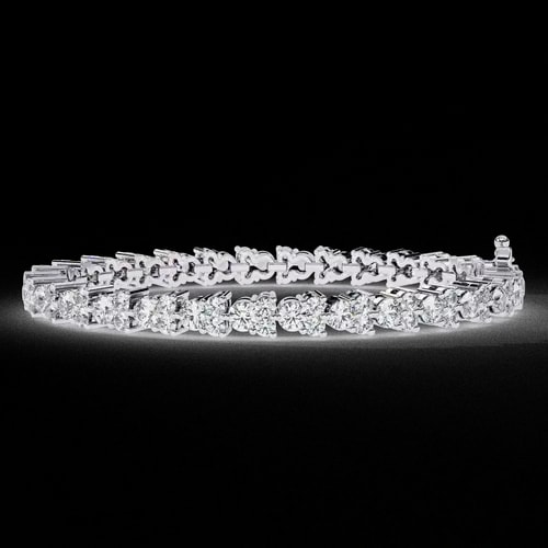 Serpent Diamond Bracelet