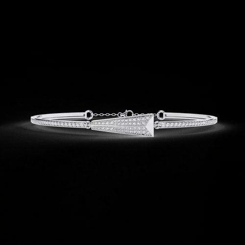 Apex Pave Diamond Bracelet