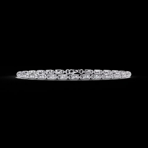 Radiant Symphony Diamond Bracelet