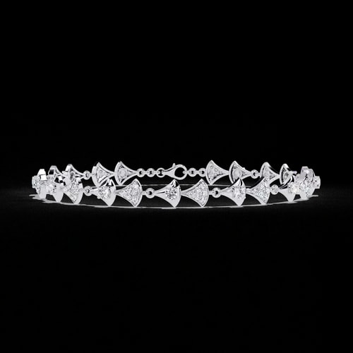 Aurora Arrows Diamond Bracelet