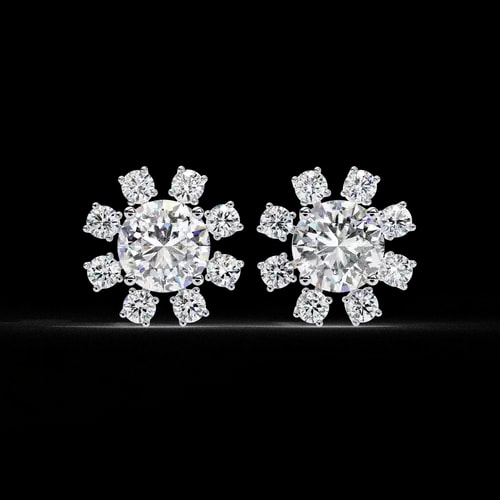 Starburst Diamond Studs