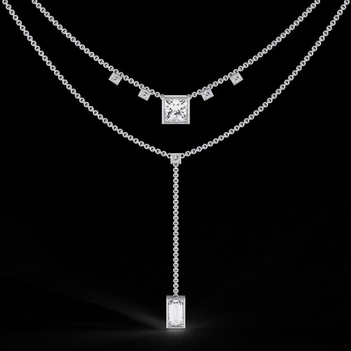 Astoria Layered Deco Lariat