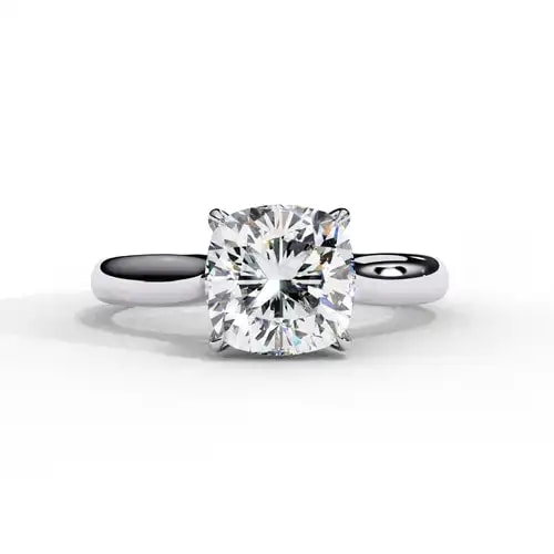 Luna Cushion Solitaire