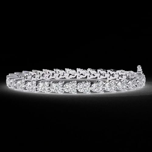 Serpent Diamond Bracelet