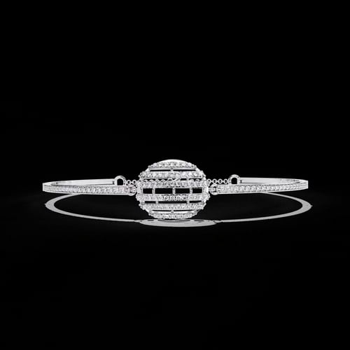 Celestial Sphere Diamond Bracelet