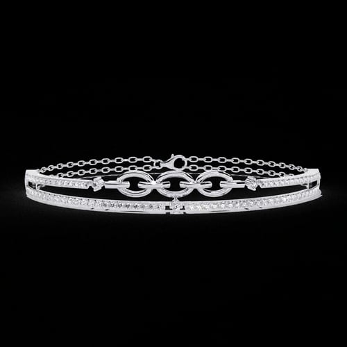 Trio Stack Diamond Bracelet