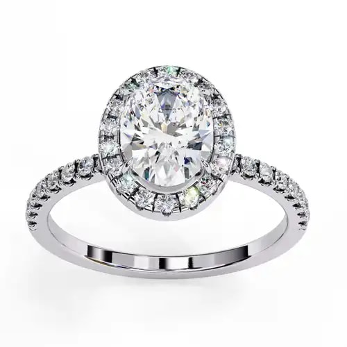 Seraphina Oval Halo