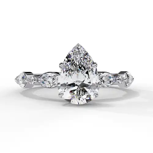 Oval Petal Ring