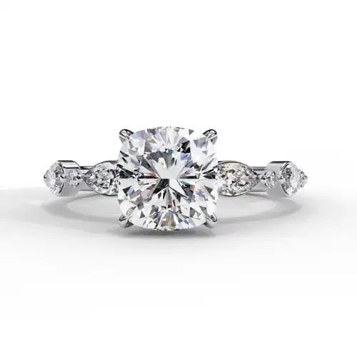 Cushion Petal Ring